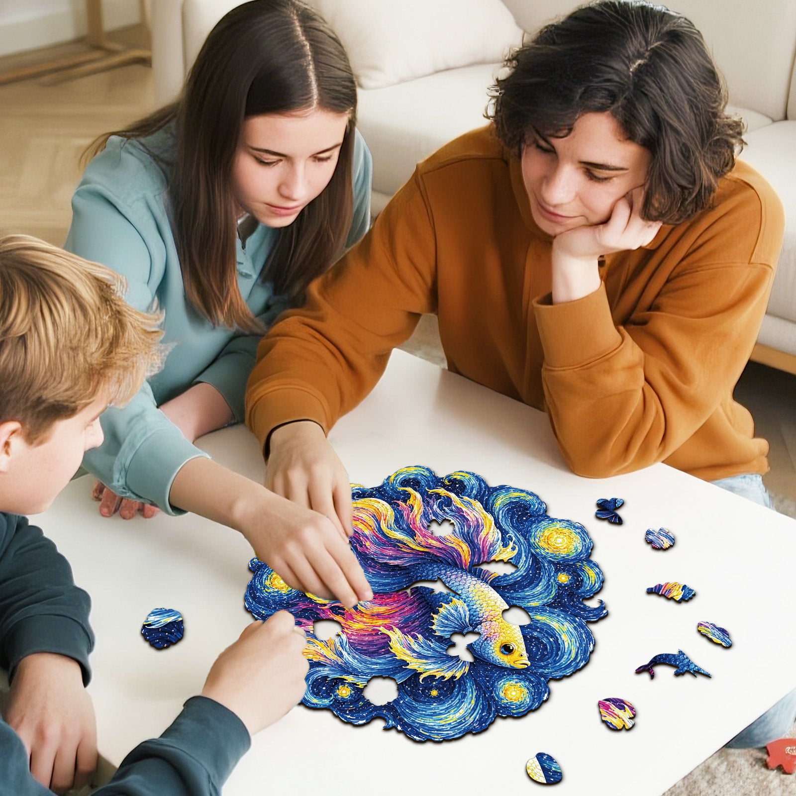 kaayee-wooden-starlit-dream-fish-holzpuzzle-medium-fische image 7