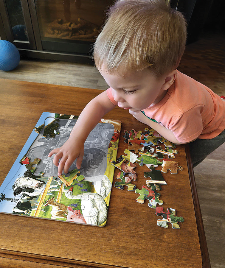 cobble-hill-tray-puzzles-farmyard-welcome-rahmenpuzzle-35-teile image 2