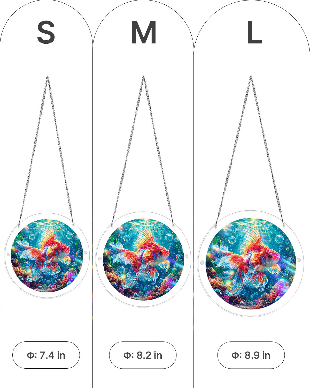 kaayee-starflame-goldfish-suncatcher-medium-gold image 6