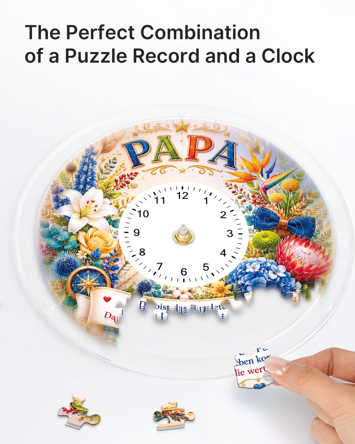 kaayee-clock-kit-f-r-papa-puzzle-uhr-acryl-bausatz-regular image 2