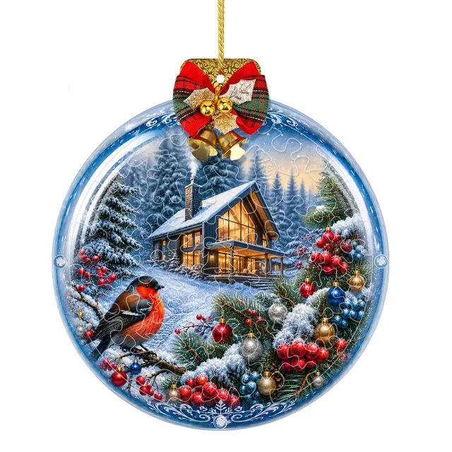 kaayee-cozy-christmas-woodland-suncatcher-puzzle-mini-acryl image 1