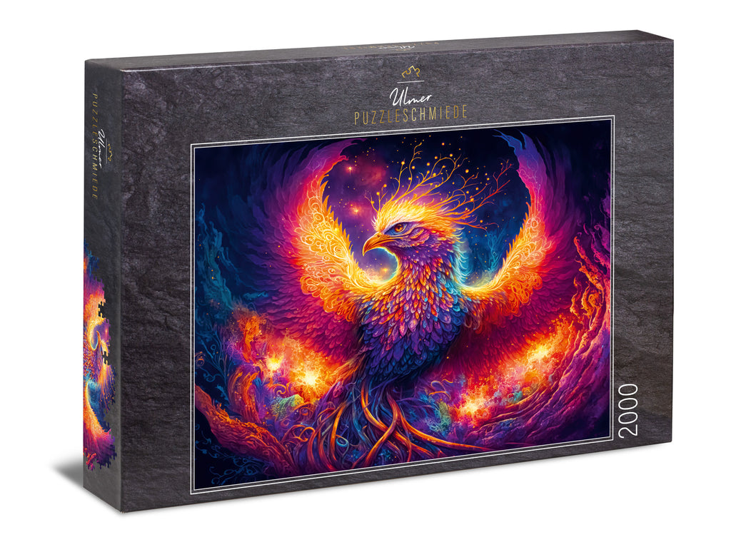 ulmer-puzzleschmiede-puzzle-2000-teile-phoenix-fantasypuzzle image 1