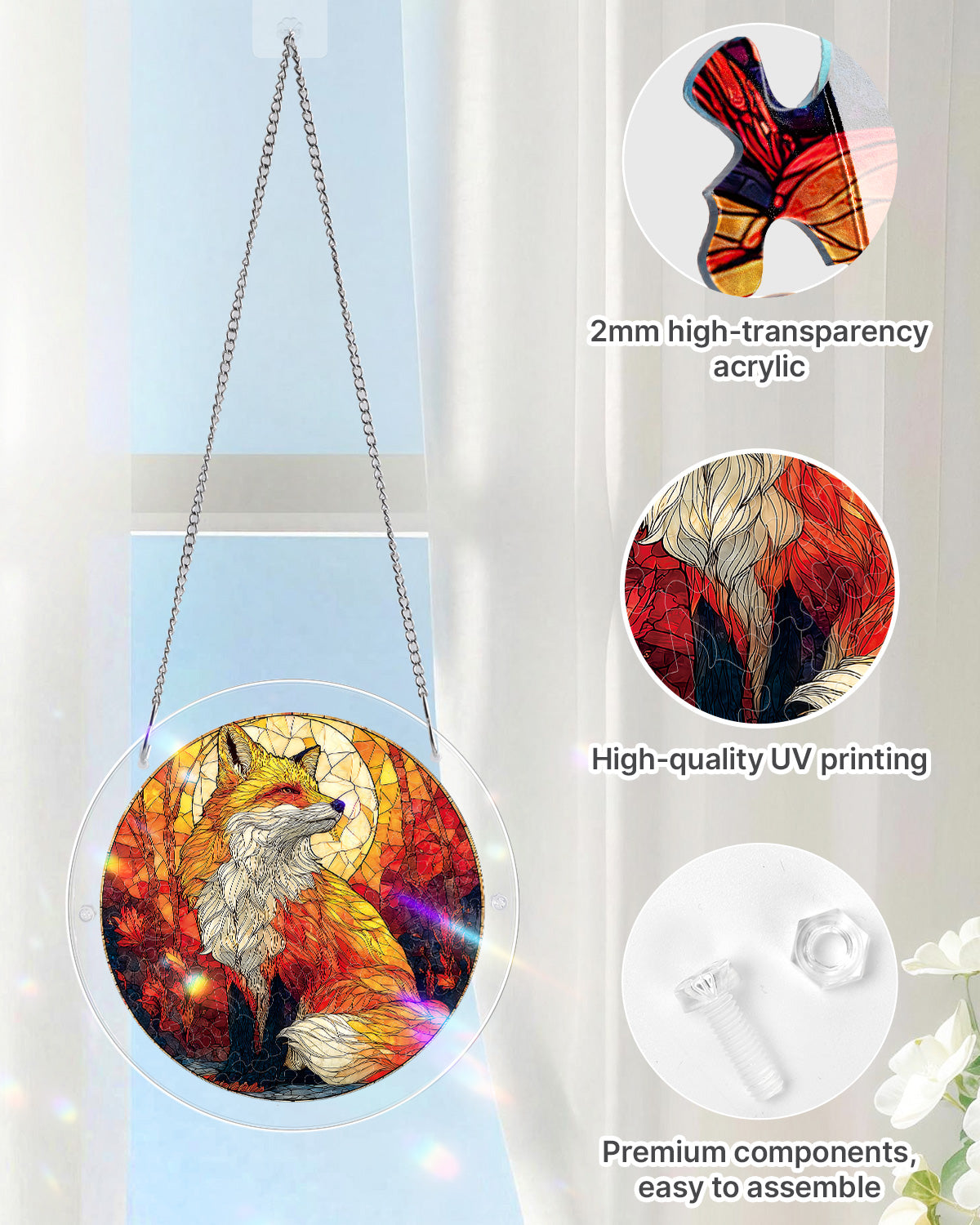 kaayee-suncatcher-puzzle-fox-glow-light-fensterbild-medium image 4