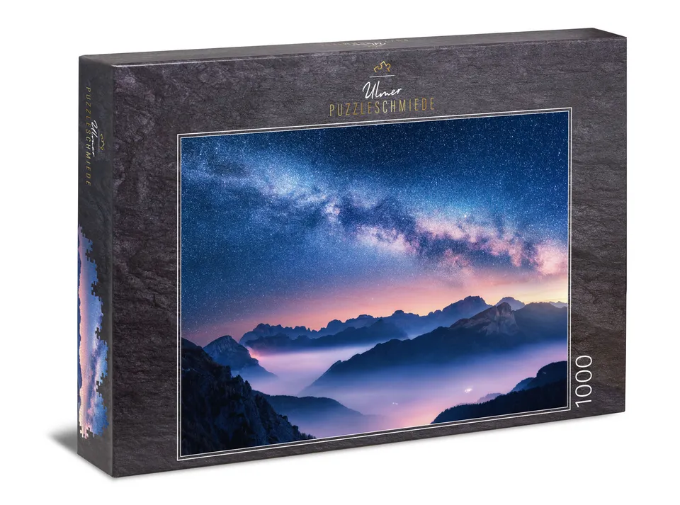 ulmer-puzzleschmiede-milchstra-e-puzzle-1000-teile-weltraum image 1