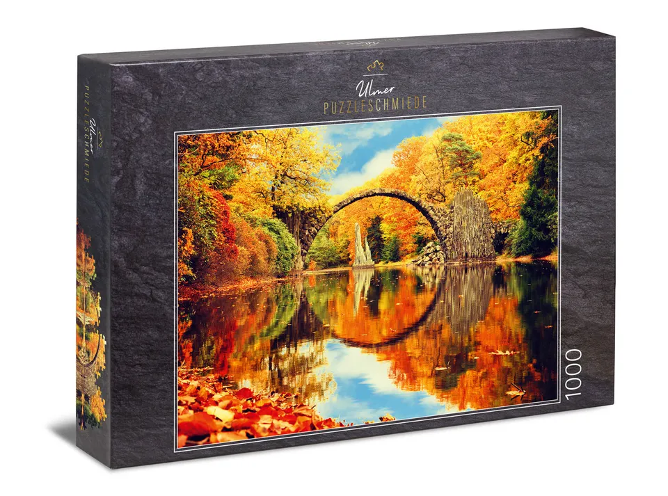 ulmer-puzzleschmiede-m-rchenwald-puzzle-1000-teile-herbst-wald image 1