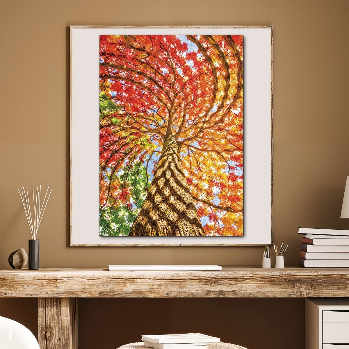 kaayee-cardboard-puzzle-geometric-tree-1-1000-teile-eco image 5