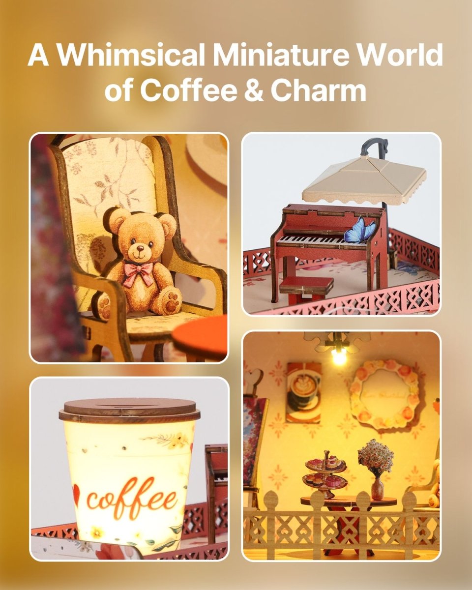 kaayee-book-nook-kit-romantic-coffee-shop-miniatur-led image 4