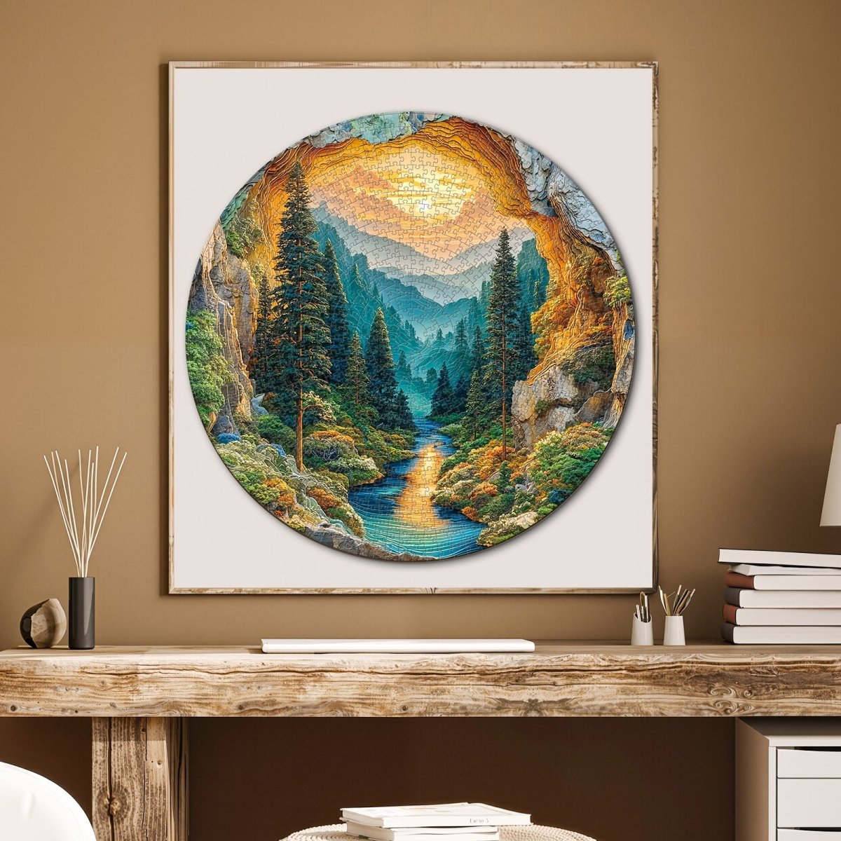 kaayee-cardboard-forest-puzzle-1000-teile-eco-white-board image 4