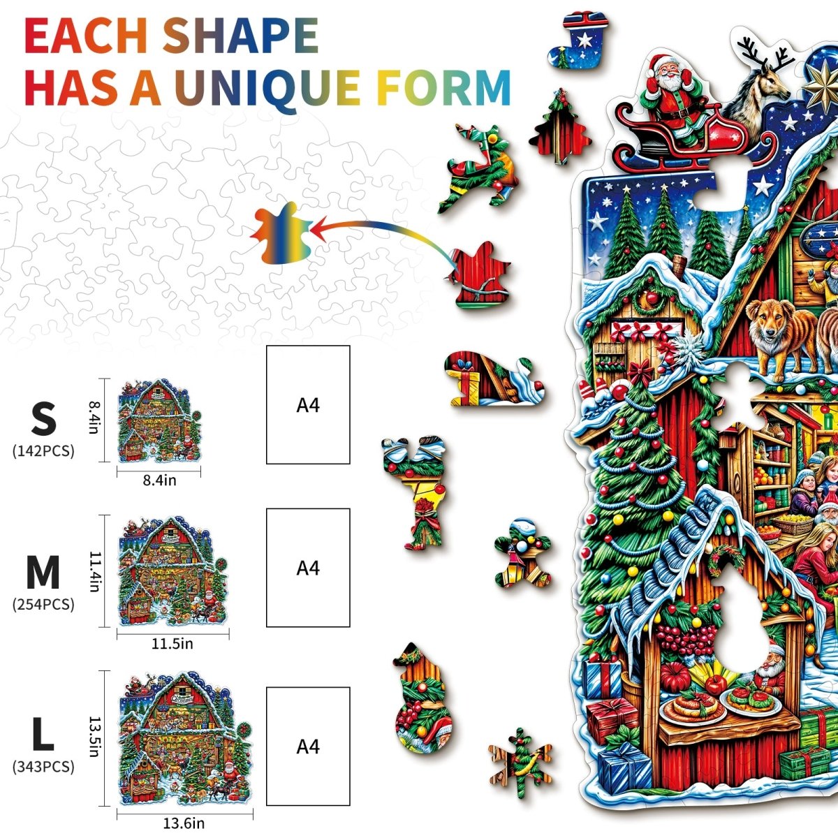 kaayee-wooden-puzzle-christmas-grocery-store-holzpuzzle-medium image 5