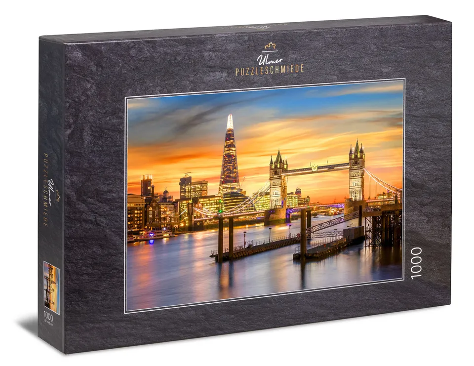 ulmer-puzzleschmiede-london-centuries-puzzle-1000-teile-skyline image 1