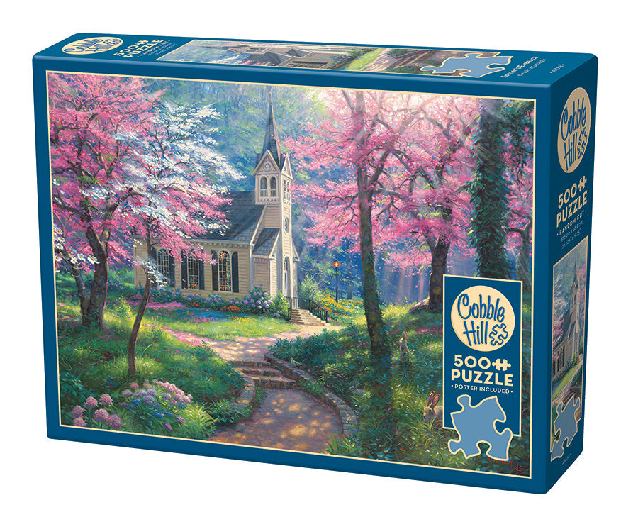 cobble-hill-spring-s-embrace-500-teile-puzzle-fr-hling image 1
