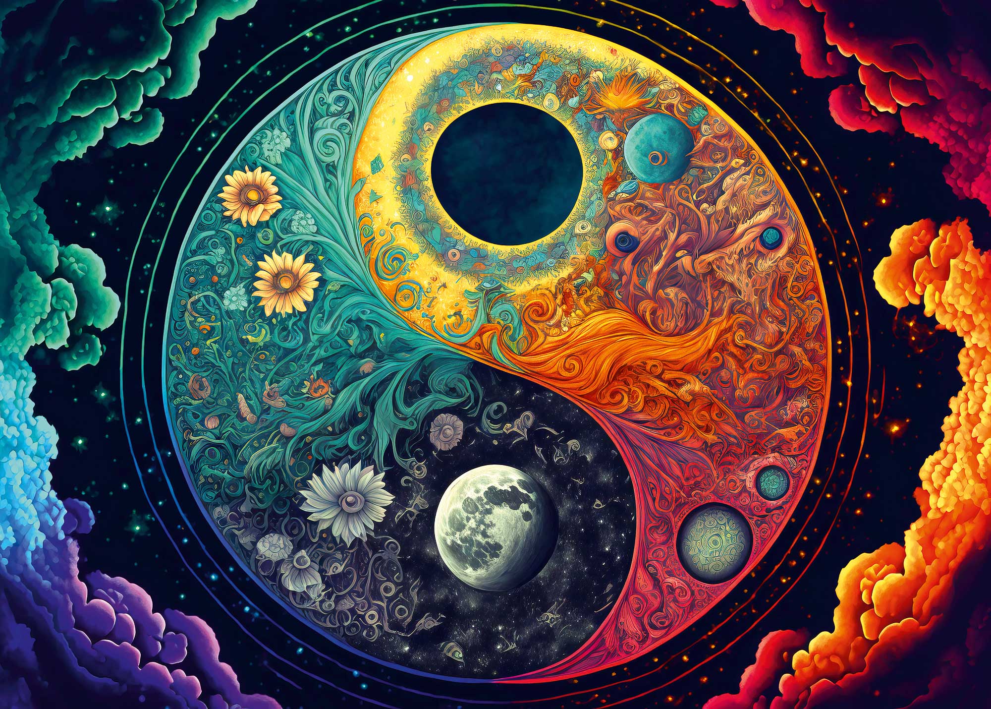 ulmer-puzzleschmiede-puzzle-2000-teile-quell-und-gleichgewicht-yin-yang image 1