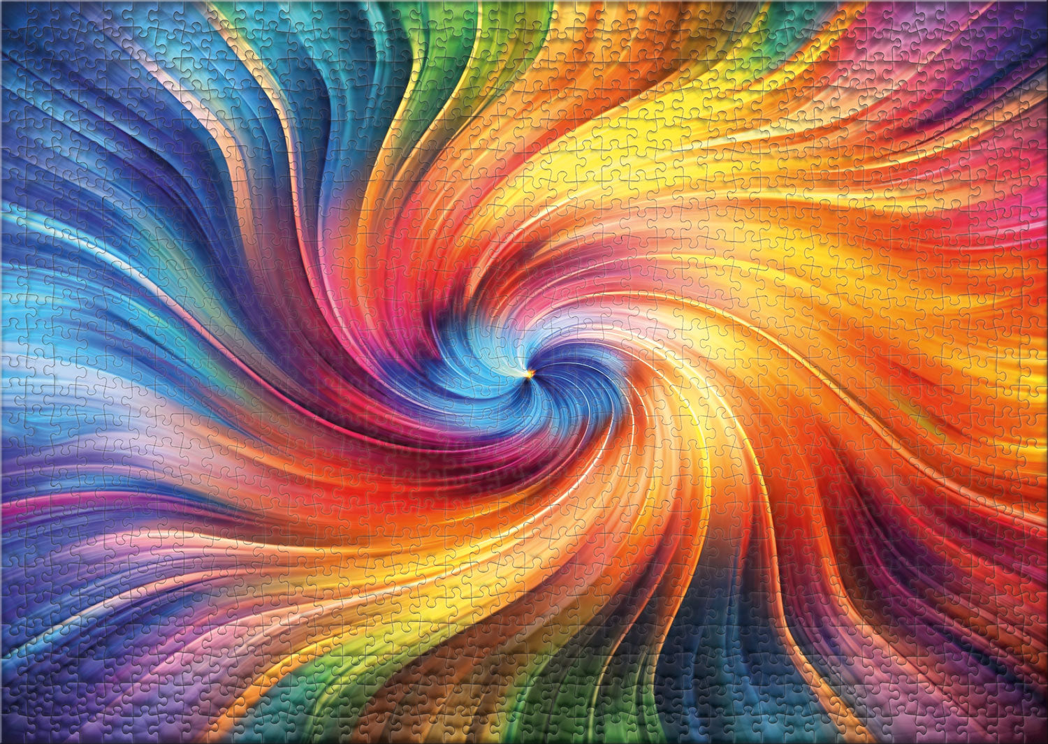ulmer-puzzleschmiede-farbwirbel-1000-teile-puzzle-regenbogen image 2
