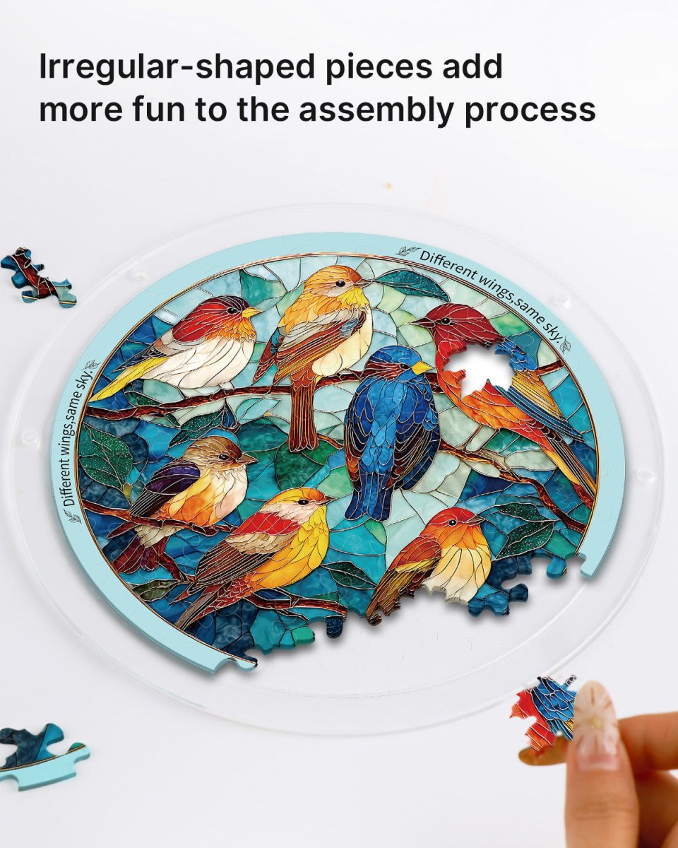 kaayee-suncatcher-puzzle-glowing-feather-haven-feder-small image 2