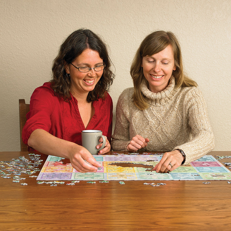 cobble-hill-1000-piece-star-quilt-seasons-puzzle-1000-teile-quilt image 5