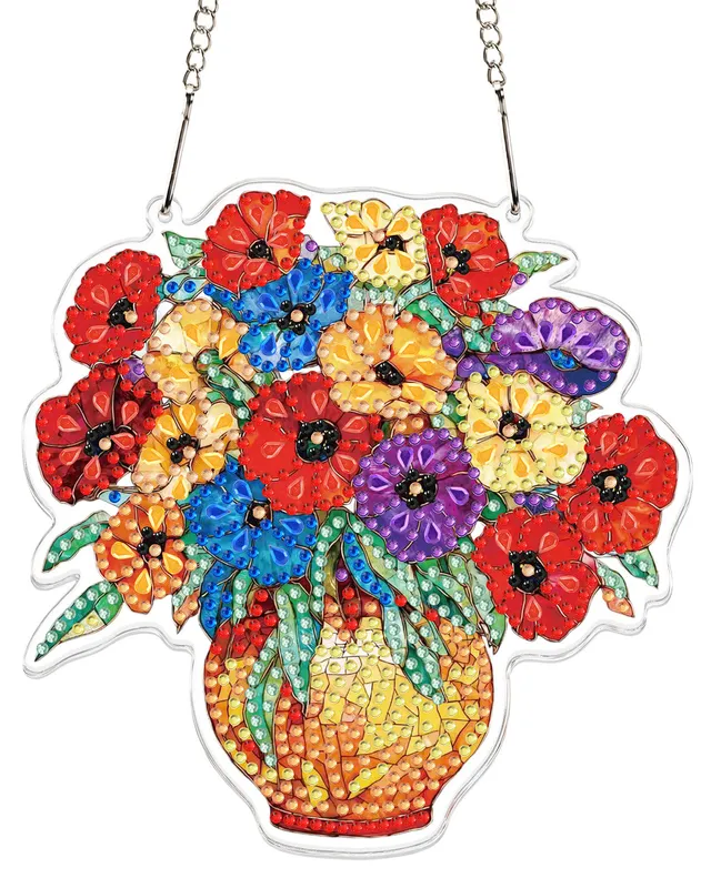 kaayee-suncatcher-puzzle-blooming-mosaic-diamond-art-set image 1
