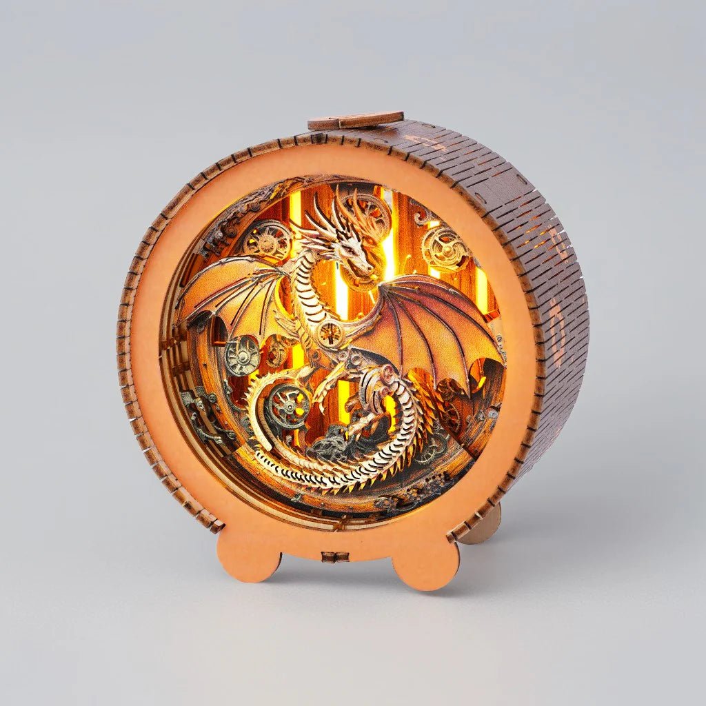 kaayee-night-light-mechanical-dragon-holzbausatz-nachtlicht image 5