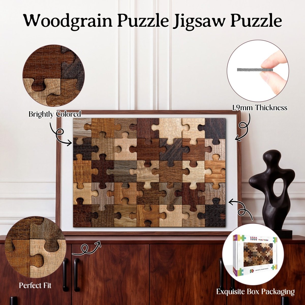 kaayee-1000-teile-puzzle-woodgrain-puzzle-eco-white-board image 3