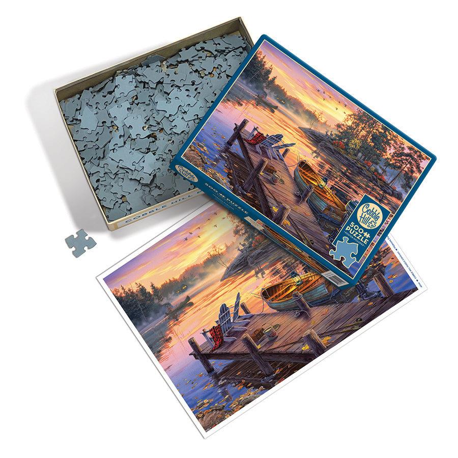 cobble-hill-morning-paradise-500-teile-puzzle-see image 3