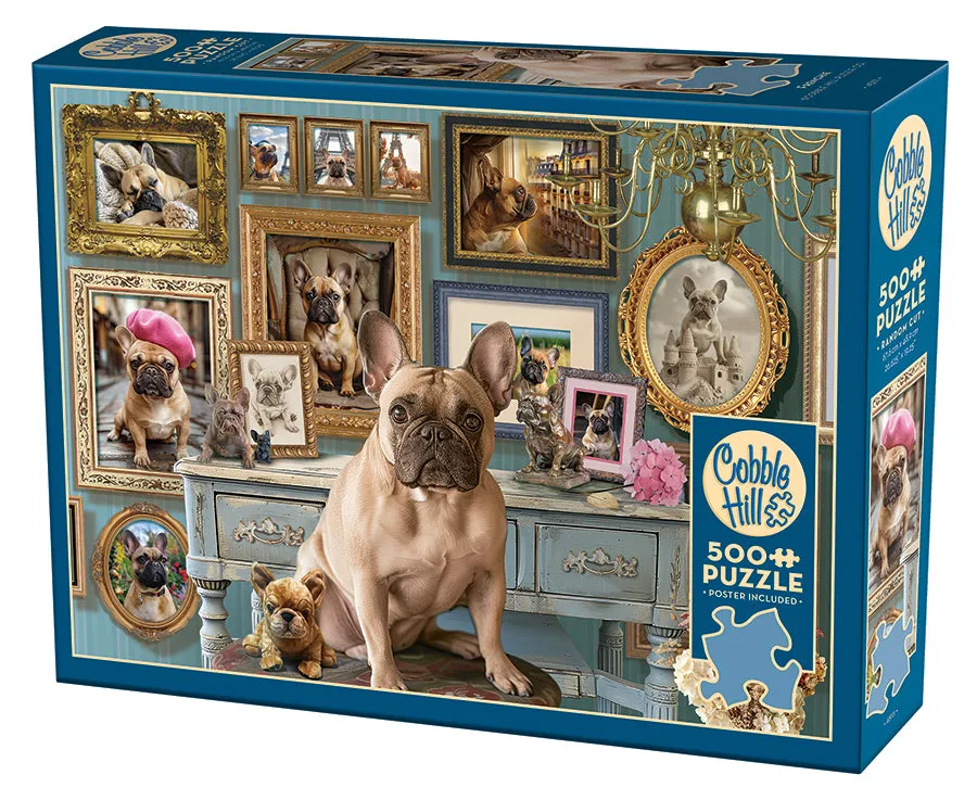 cobble-hill-frenchie-500-teile-puzzle-bulldogge image 1