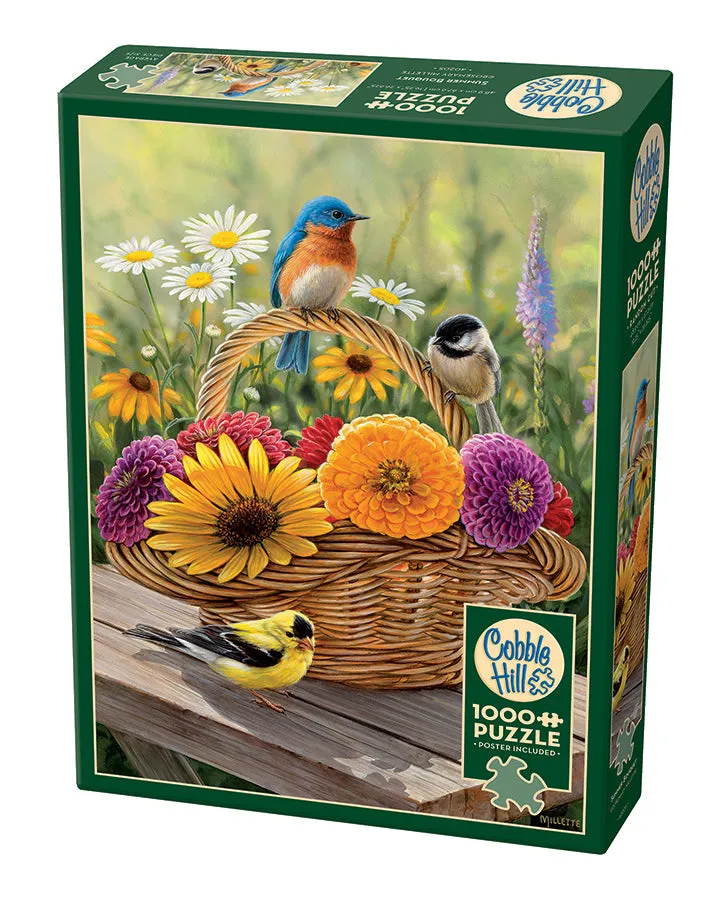 cobble-hill-1000-piece-summer-bouquet-puzzle-blumen-v-gel image 1