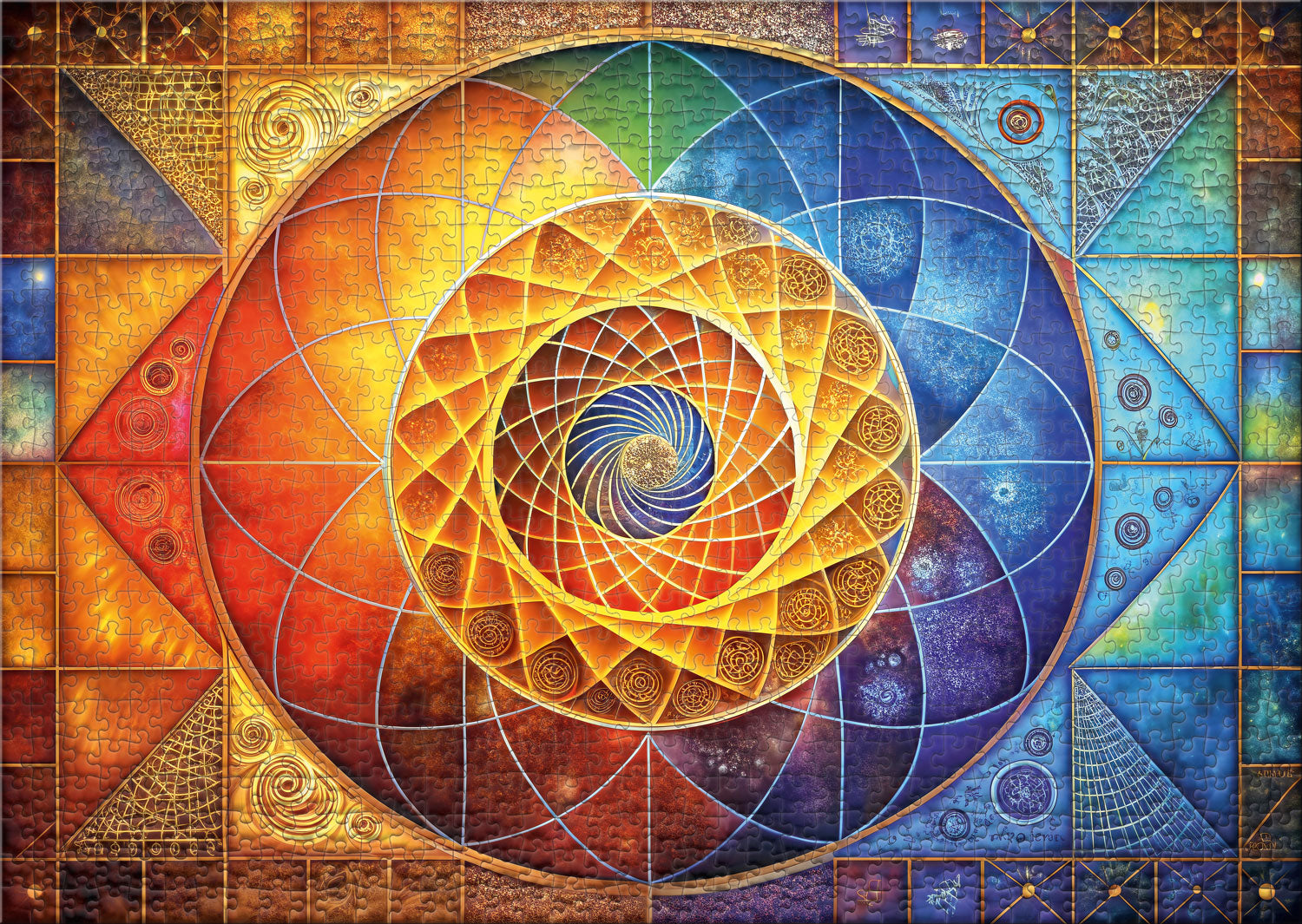 ulmer-puzzleschmiede-puzzle-1000-teile-orient-mandala-mandala image 2