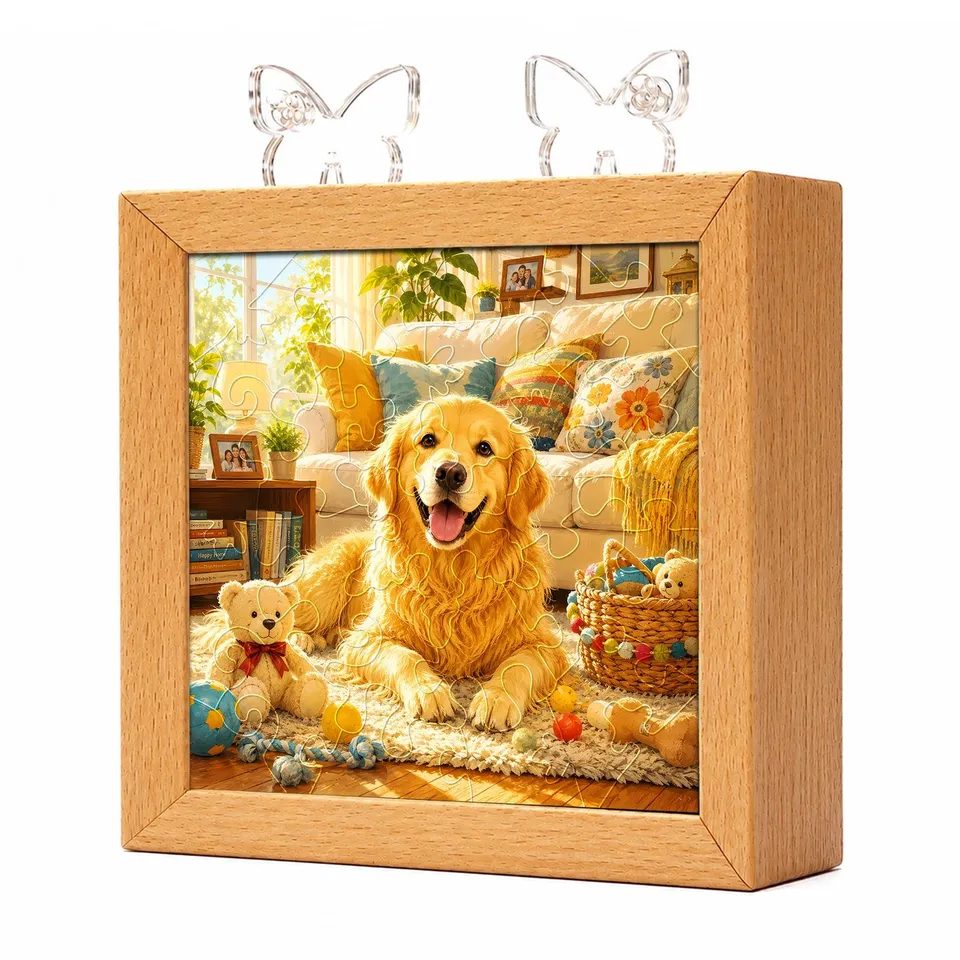 kaayee-golden-sunshine-night-light-puzzle-nachtlicht-holz image 1