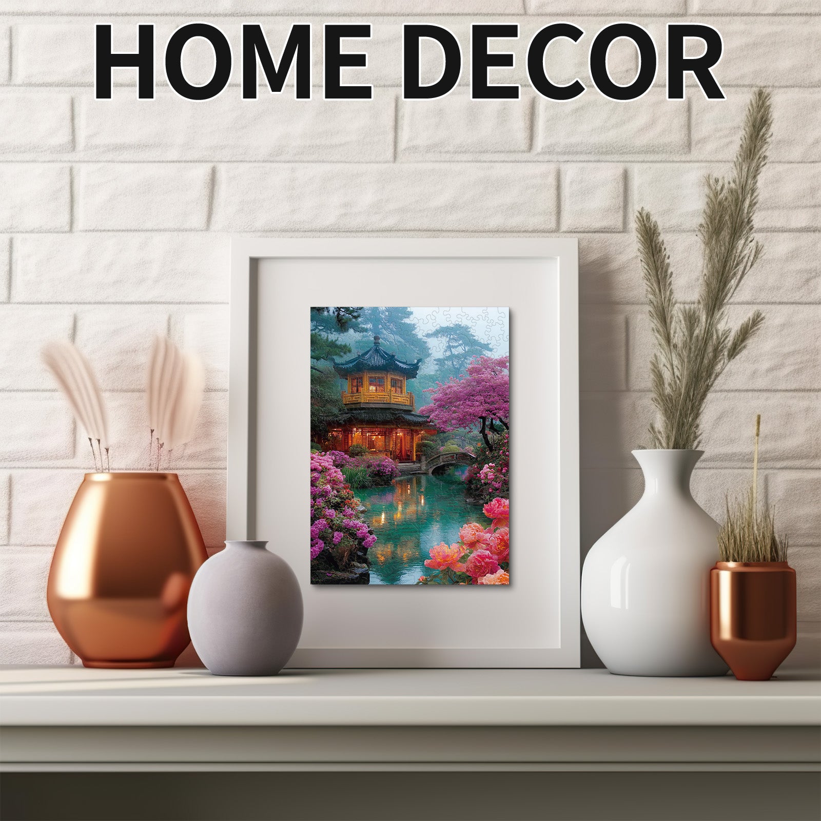 kaayee-flower-courtyard-holzpuzzle-medium-blumen-am-bach image 5