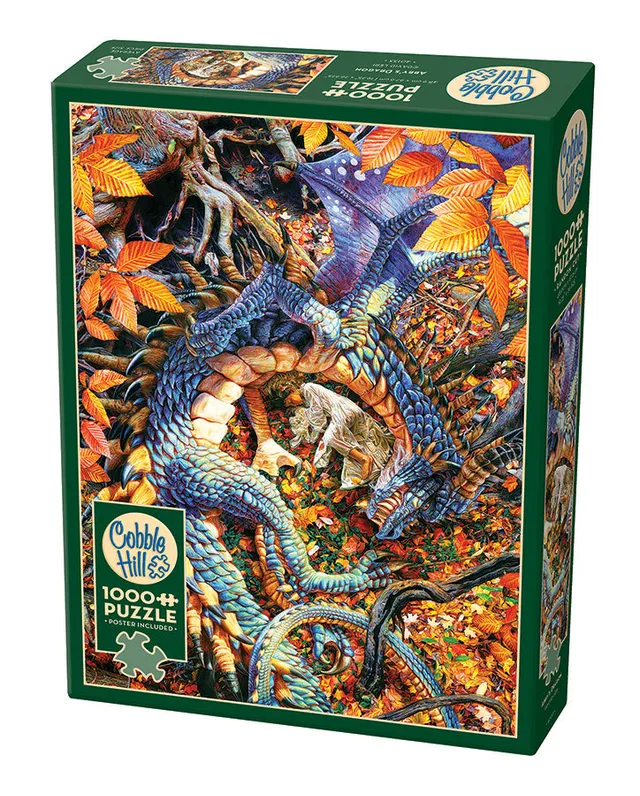 cobble-hill-abby-s-dragon-puzzle-1000-teile-drache image 1