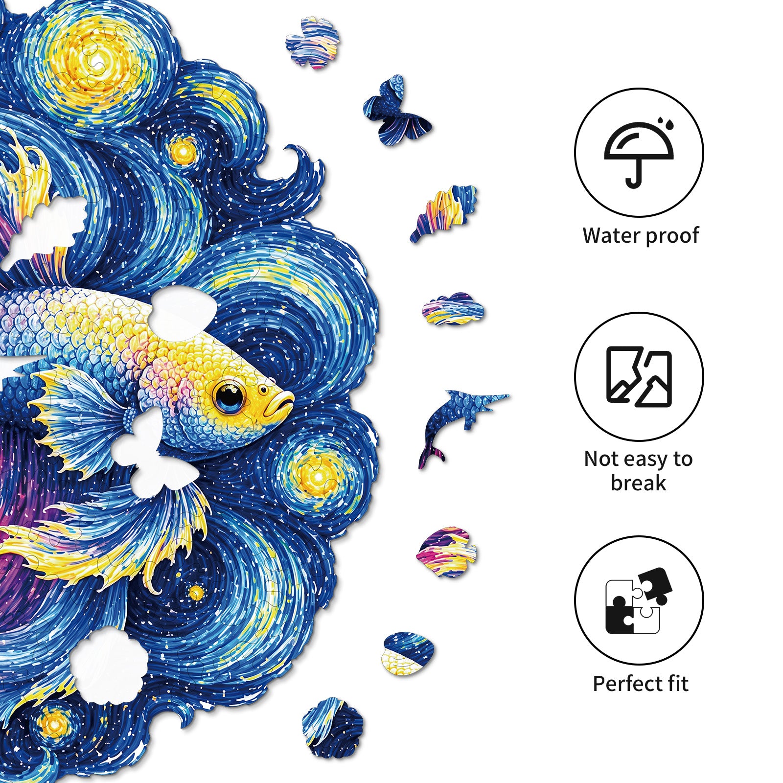 kaayee-wooden-starlit-dream-fish-holzpuzzle-medium-fische image 2