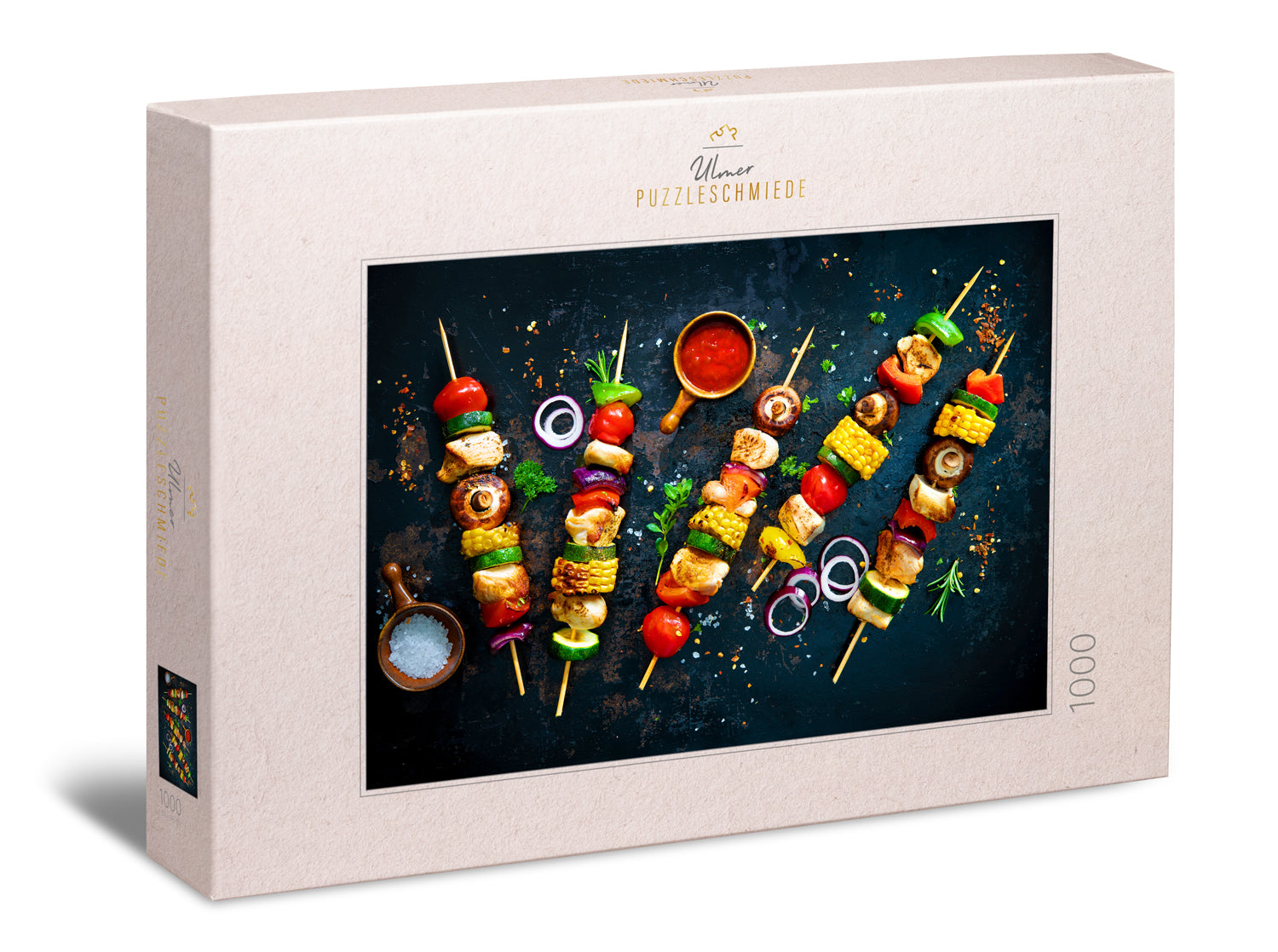 ulmer-puzzleschmiede-puzzle-1000-teile-buntes-barbecue-grillspie-e-2 image 1