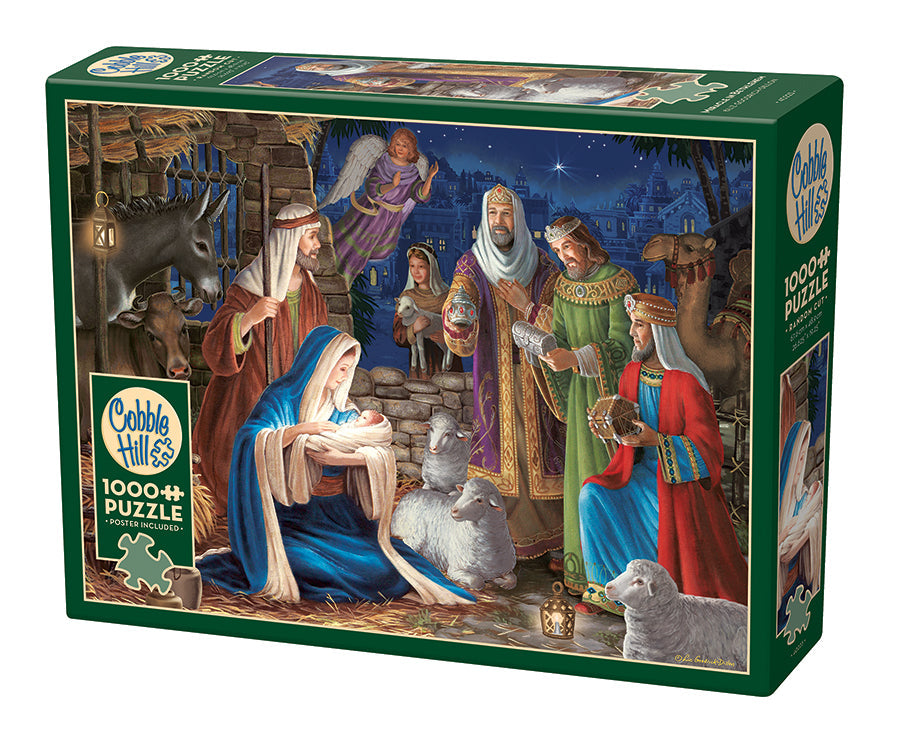cobble-hill-1000-piece-miracle-in-bethlehem-puzzle-weihnachten image 1