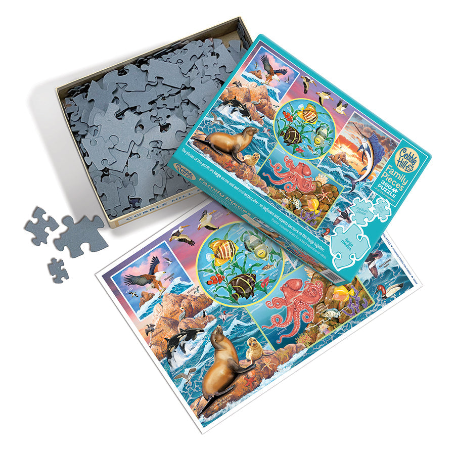 cobble-hill-family-pieces-350-ocean-magic-puzzle-350-teile-meer image 3