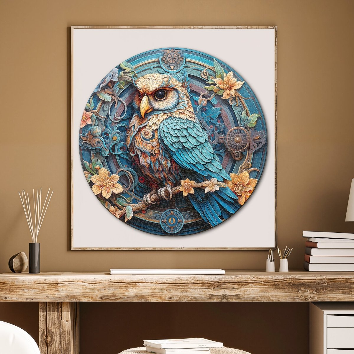 kaayee-wise-owl-1000-teile-puzzle-eco-white-board-eule image 5
