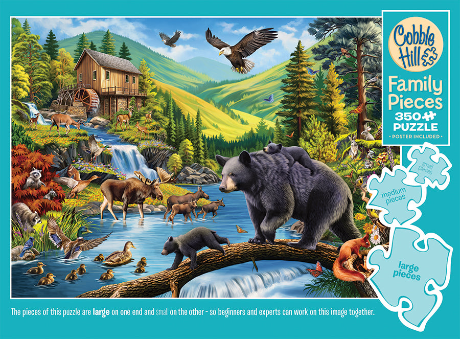cobble-hill-family-pieces-350-a-family-affair-puzzle-tiere-berge image 5