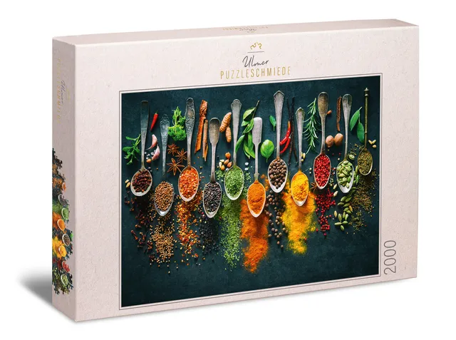 ulmer-puzzleschmiede-puzzle-2000-teile-scharfe-farben-gew-rze-puzzle image 1