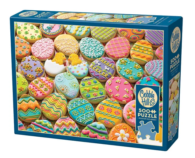 cobble-hill-easter-cookies-500-teile-puzzle-ostern image 1