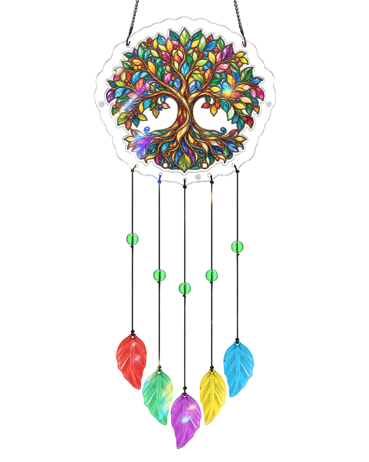 kaayee-wind-chime-tree-of-life-windspiel-small-bunt-18-cm image 1