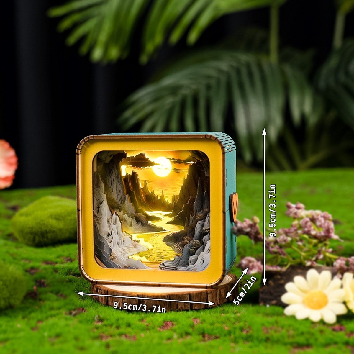 kaayee-night-light-long-river-sunset-3d-holzpuzzle-nachtlicht image 3