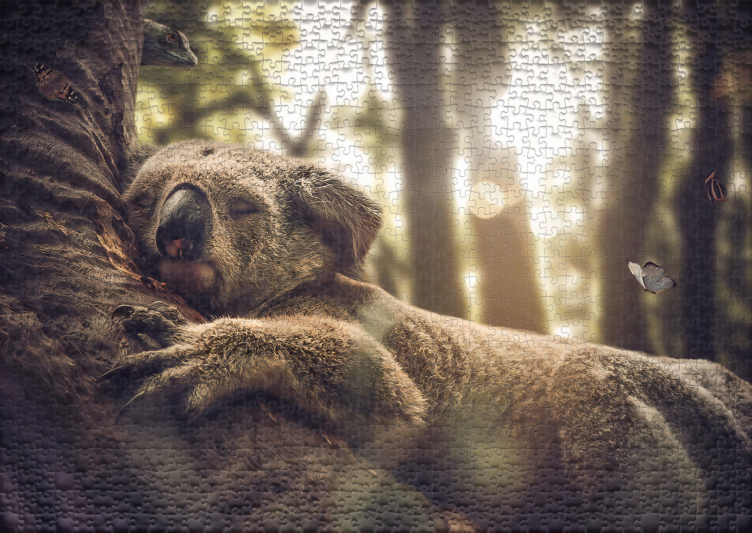 ulmer-puzzleschmiede-puzzle-1000-teile-der-tr-umer-koala image 2