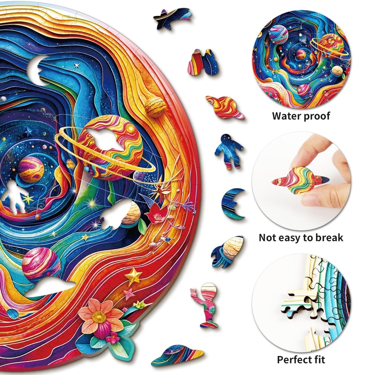 kaayee-wooden-puzzle-colorful-universe-holzpuzzle-medium image 2