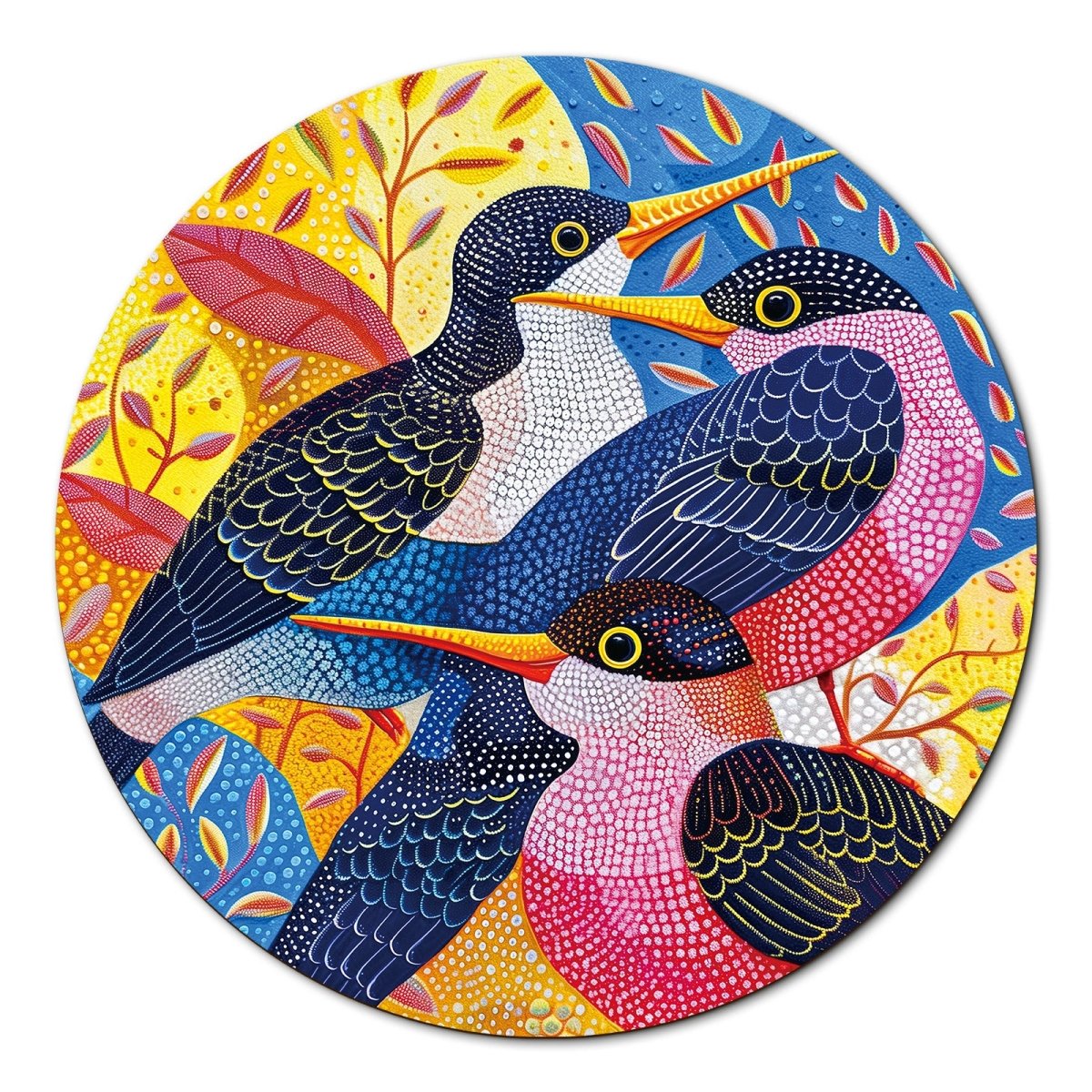 kaayee-cardboard-birdsong-in-bloom-puzzle-1000-teile-eco-v-gel image 1