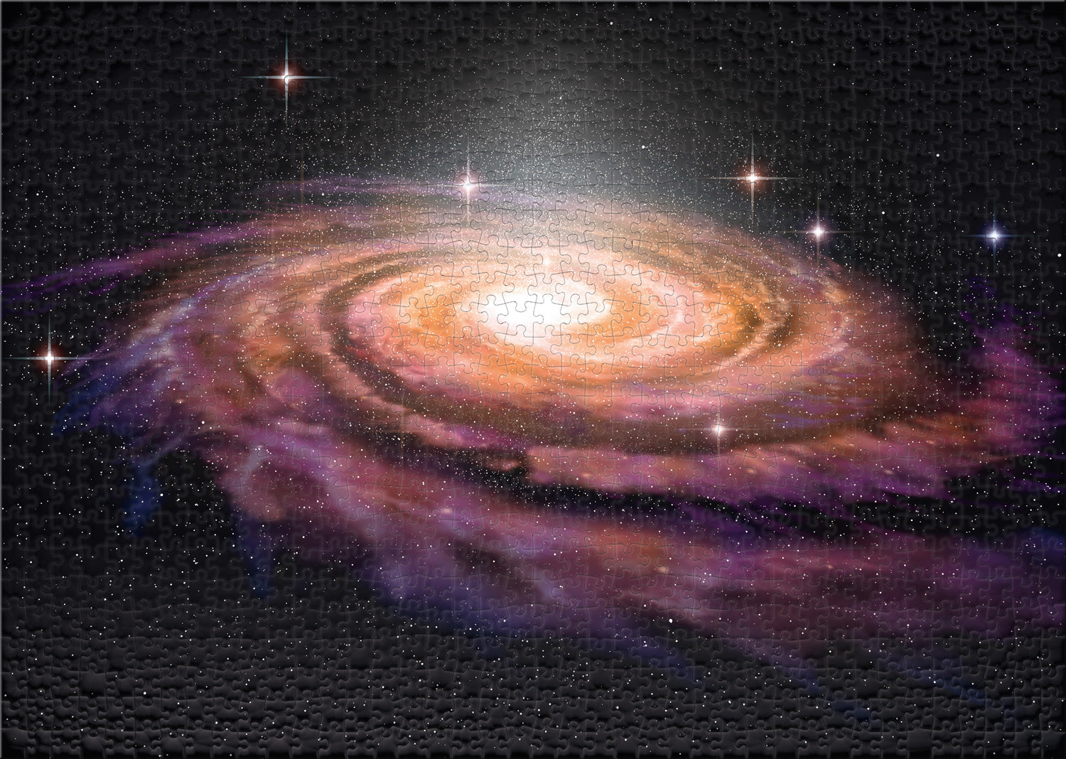 ulmer-puzzleschmiede-galaxie-puzzle-2000-teile-weltraum image 2