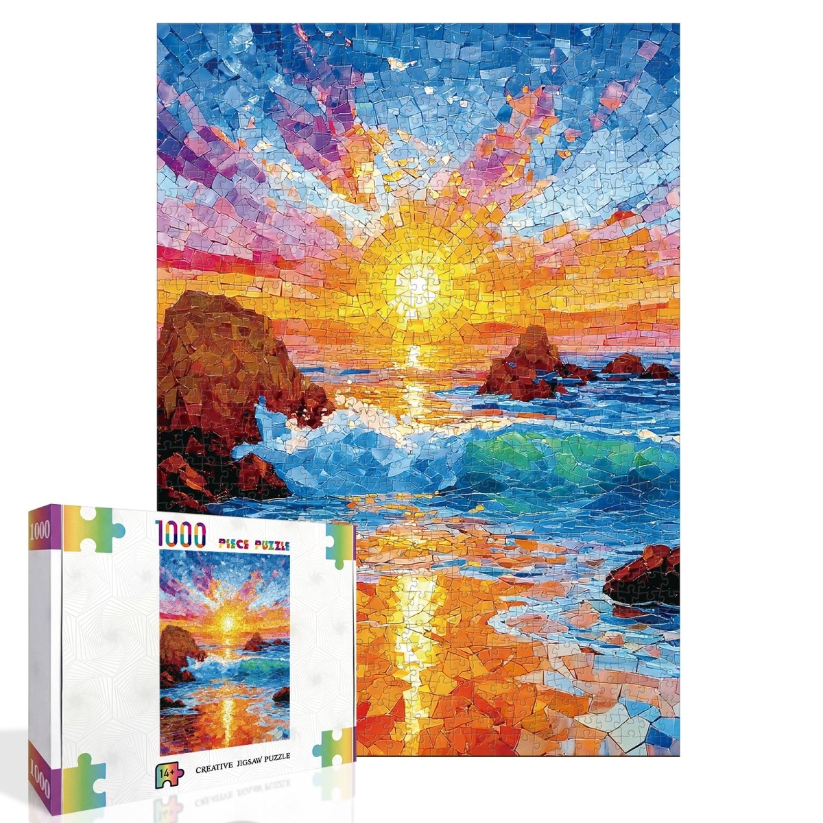 kaayee-sea-glass-beach-puzzle-1000-teile-standard-edition image 2