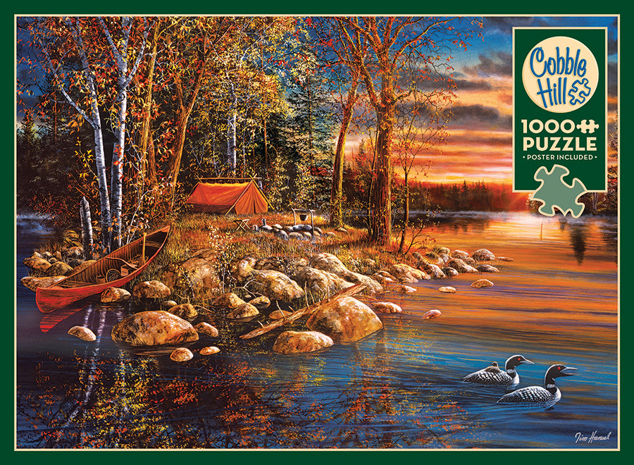 cobble-hill-wake-up-call-1000-teile-puzzle-herbstsee image 4