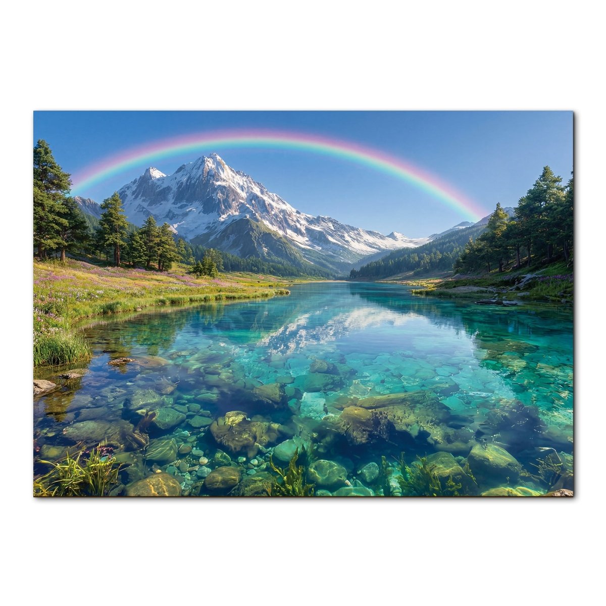 kaayee-rainbow-peak-1000-teile-puzzle-karton-eco-white-board image 1