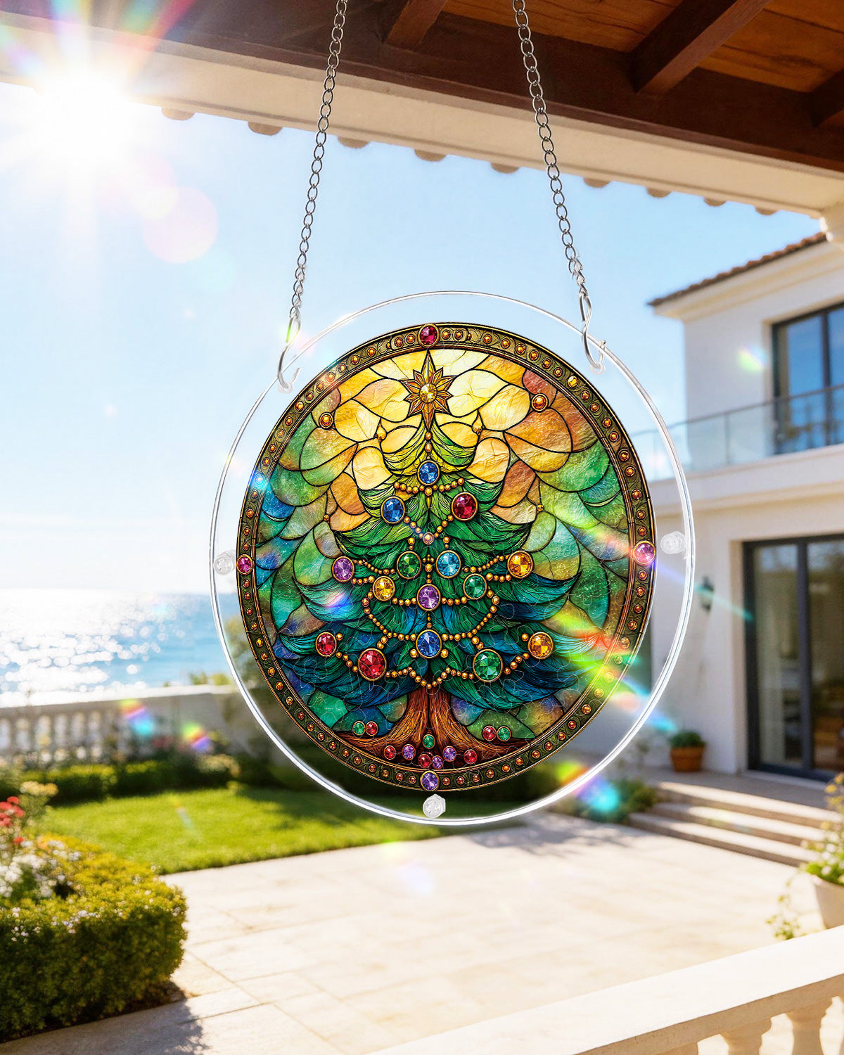 kaayee-jeweled-christmas-tree-suncatcher-fensterbild-small image 8