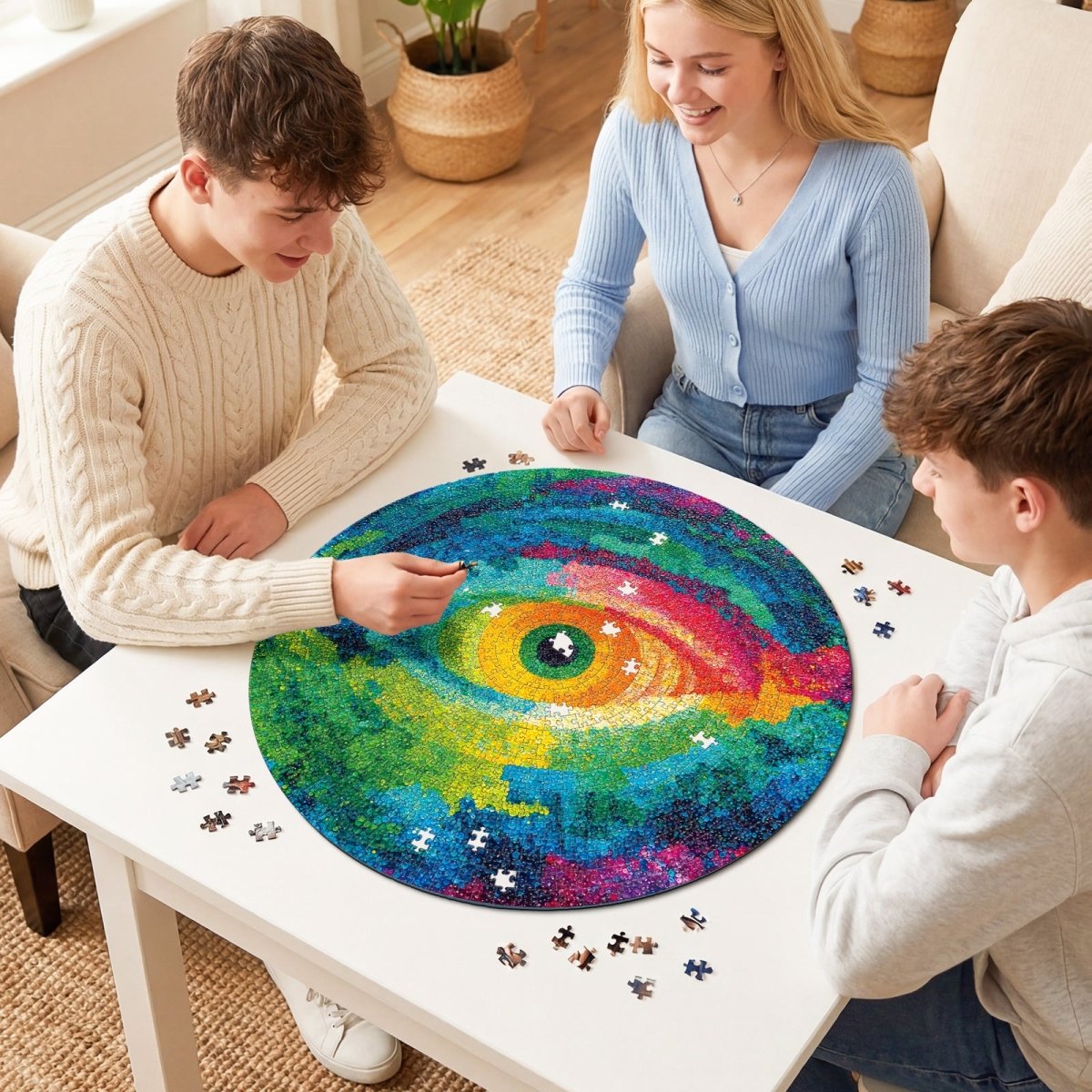 kaayee-cardboard-puzzle-eye-of-colors-papppuzzle-1000-teile-eco-white-board image 4