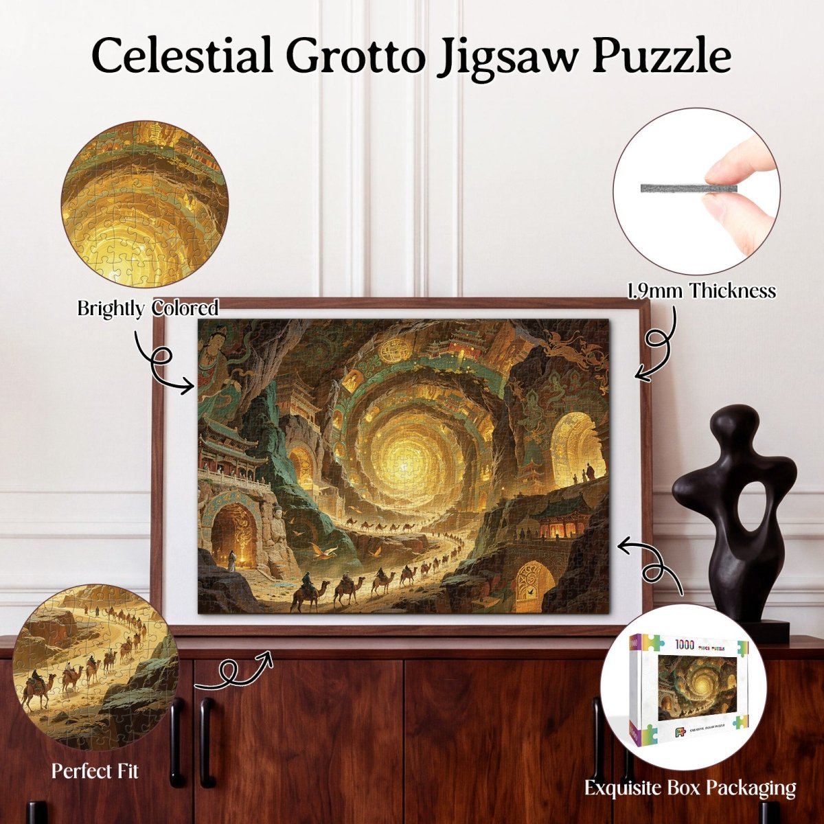 kaayee-cardboard-puzzle-celestial-grotto-1000-teile-eco image 3