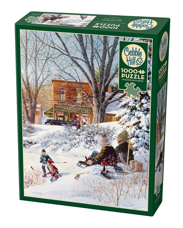 cobble-hill-getting-ready-1000-teile-puzzle-winter image 1